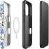 Blue Cherry Blossoms by Cat Coq iPhone 16 Plus Magsafe Impact Case